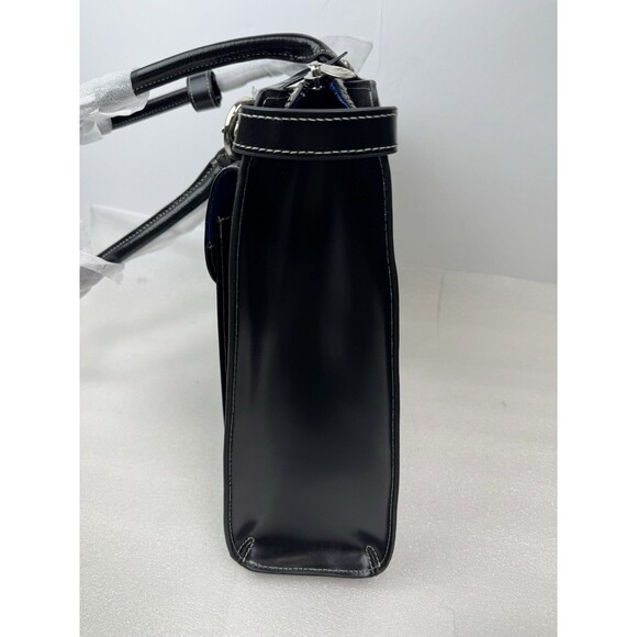 McKlein Winnetka Ladies' Leather 15.4" Laptop Briefcase Bag - Picture 7 of 13